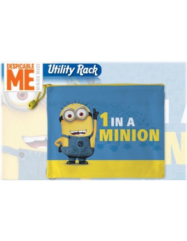 Bustina portatutto piatta Minions Cm....