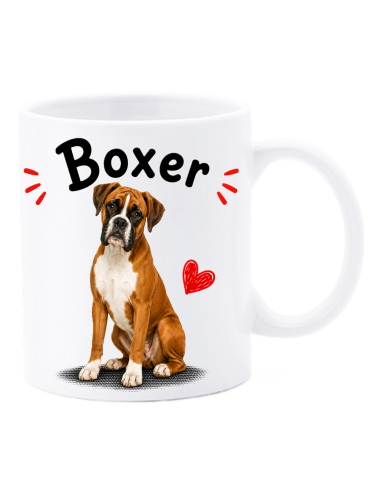 Tazza mug ceramica in scatola "Cat&Dog" - Boxer