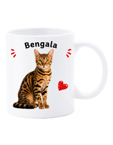 Tazza mug ceramica in scatola "Cat&Dog" - Bengala