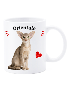 Tazza mug ceramica in scatola "Cat&Dog" - Orientale