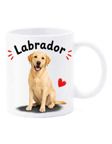 Tazza mug ceramica in scatola "Cat&Dog" - Labrador
