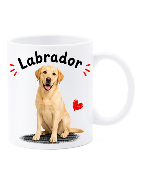 Tazza mug ceramica in scatola "Cat&Dog" - Labrador