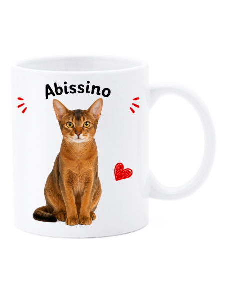 Tazza mug ceramica in scatola "Cat&Dog" - Abissino