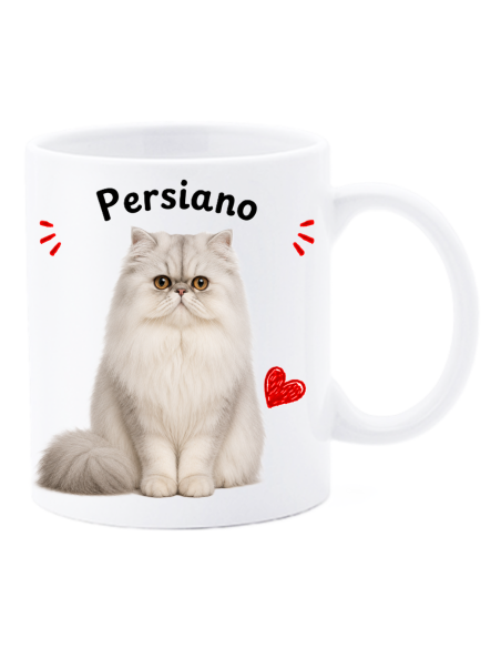 Tazza mug ceramica in scatola "Cat&Dog" - Persiano
