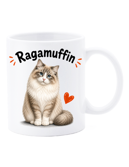 Tazza mug ceramica in scatola "Cat&Dog" - Ragamuffin