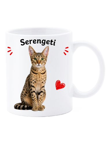 Tazza mug ceramica in scatola "Cat&Dog" - Serengeti