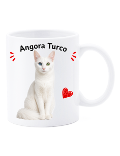 Tazza mug ceramica in scatola "Cat&Dog" - Angora Turco