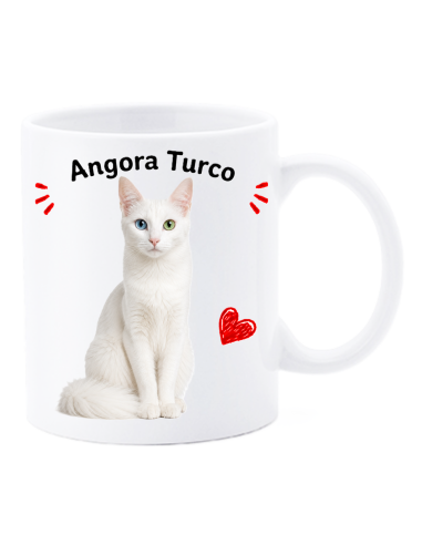 Tazza mug ceramica in scatola "Cat&Dog" - Angora Turco