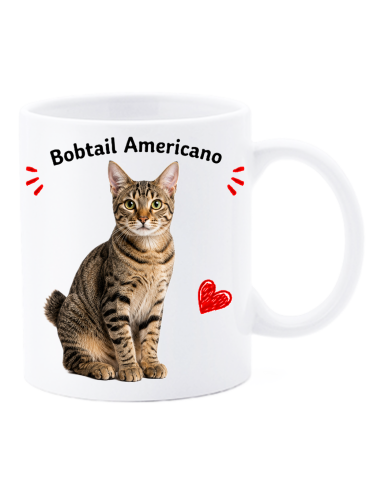 Tazza mug ceramica in scatola "Cat&Dog" - Bobtail Americano