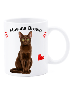 Tazza mug ceramica in scatola "Cat&Dog" - Havana Brown