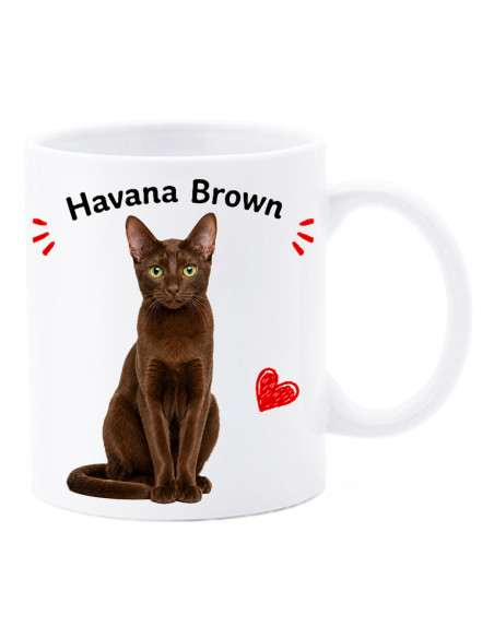 Tazza mug ceramica in scatola "Cat&Dog" - Havana Brown