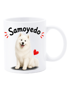 Tazza mug ceramica in scatola "Cat&Dog" - Samoyedo