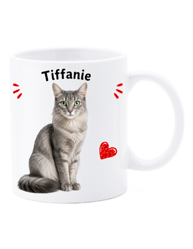Tazza mug ceramica in scatola "Cat&Dog" - Tiffanie