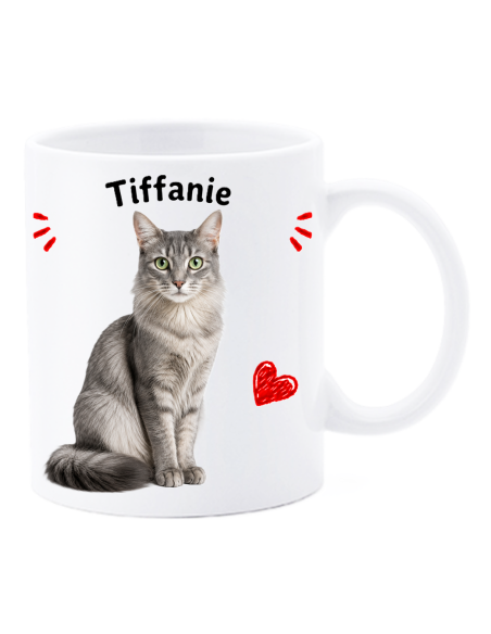 Tazza mug ceramica in scatola "Cat&Dog" - Tiffanie