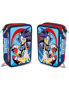 Astuccio completo 3 zip - Sonic