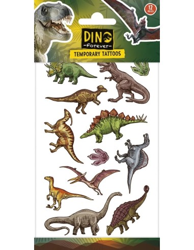 Tatuaggi in blister - Jurassic Dinosauro