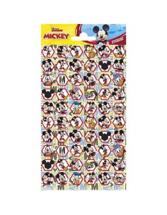 Stickers in foglio Cm. 20x10 - Topolino Mickey Mouse