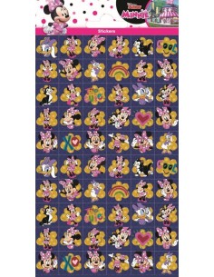 Stickers in foglio Cm. 20x10 - Minnie