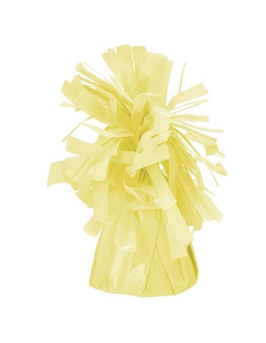 Pesetto per palloncini con ciuffo - Light Yellow