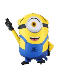 Palloncino mylar Minions Cm. 72x64 - Mel