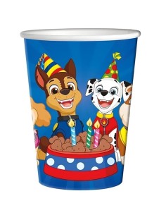 Bicchieri carta - Confezione 8 pezzi - Paw Patrol