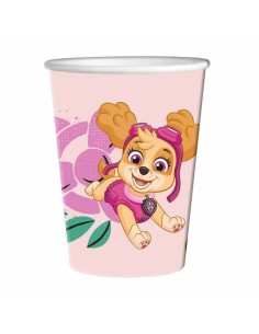 Bicchieri carta 250 ML - Confezione 8 pezzi - Paw Patrol Skye