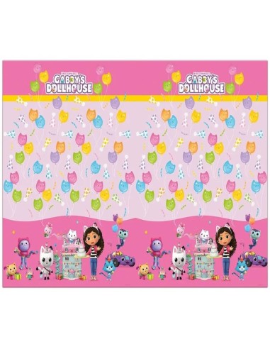Tovaglia in plastica pvc Cm. 120x180 - Gabby Dollhouse