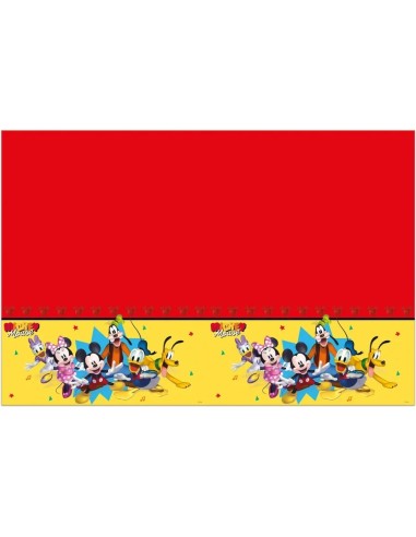 Tovaglia in plastica pvc Cm. 120x180 - Topolino Mickey Mouse