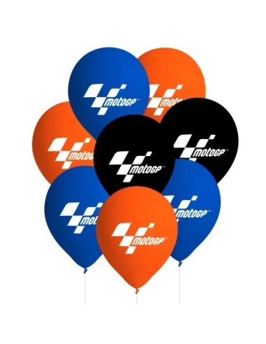 Palloncini in lattice Moto GP - Blister 8 pezzi