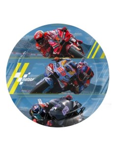 Piatti carta Cm. 18 - Confezione 8 pezzi - Moto GP