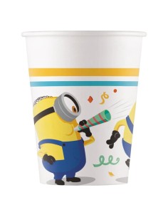 Bicchieri carta 250 ML - Confezione 8 pezzi - Minions
