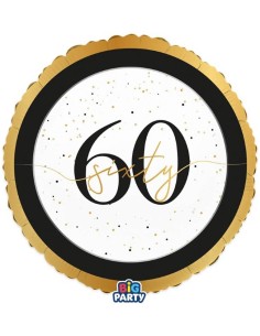 Palloncino mylar 18" Cm. 45 - Happy Birthday Prestige - 60