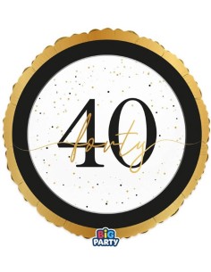 Palloncino mylar 18" Cm. 45 - Happy Birthday Prestige - 40
