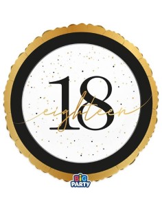 Palloncino mylar 18" Cm. 45 - Happy Birthday Prestige - 18
