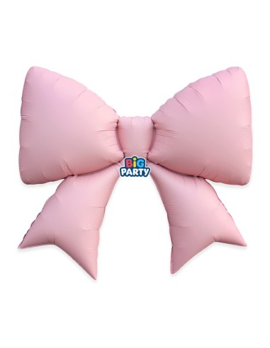 Palloncino mylar fiocco grande Cm. 98x75 - Rosa