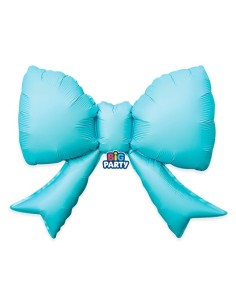 Palloncino mylar fiocco Cm. 43x55 - Celeste
