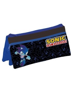 Astuccio bustina 3 scomparti Cm. 21x10 - Sonic