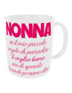 Tazza mug ceramica in scatola - Nonna sei il mio piccolo angolo di paradiso...