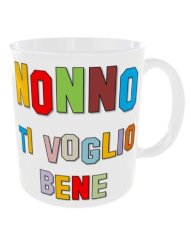Tazza mug ceramica in scatola - Nonno ti voglio bene