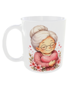 Tazza mug ceramica in scatola - Nonna sei il mio piccolo angolo di paradiso 2
