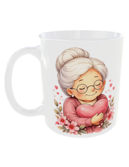 Tazza mug ceramica in scatola - Nonna sei il mio piccolo angolo di paradiso