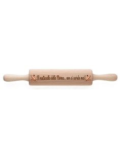 Mattarello legno Cm. 45x6 – Il mattarello della nonna... non si scorda mai!