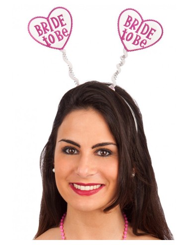 Cerchietto con cuori "Bride to Be"
