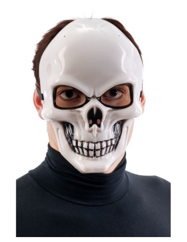 Maschera scheletro in plastica