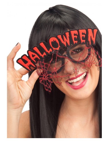 Occhiali con scritta Halloween