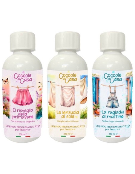 Liquido profuma bucato 250 ML. - Fragranze assortiti
