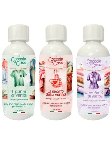 Liquido profuma bucato 250 ML. - Fragranze assortiti