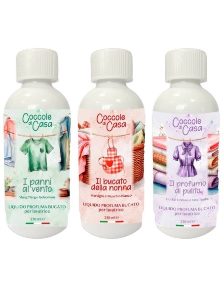 Liquido profuma bucato 250 ML. - Fragranze assortiti