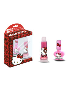 Set smalto e lipgloss in confezione regalo - Hello Kitty