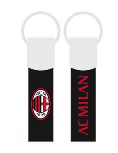 Portachiavi in gomma e metallo Ac Milan
